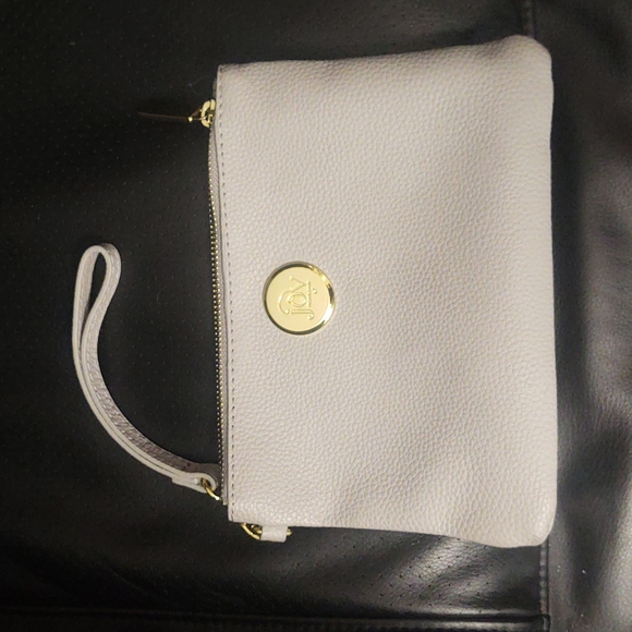 Joy Mangano Leather Double Decker Tote - Picture 6 of 12